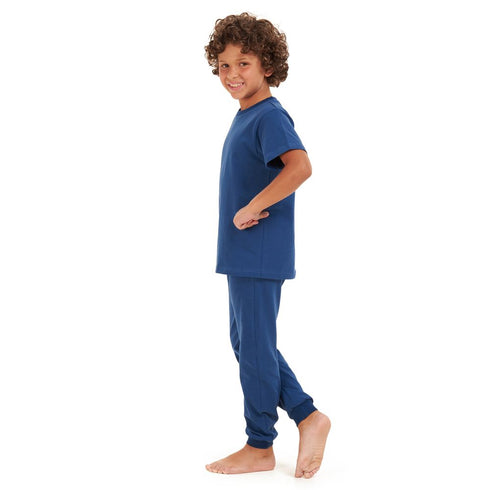 Boys summer pajama set Petroleum t-shirt + Pants